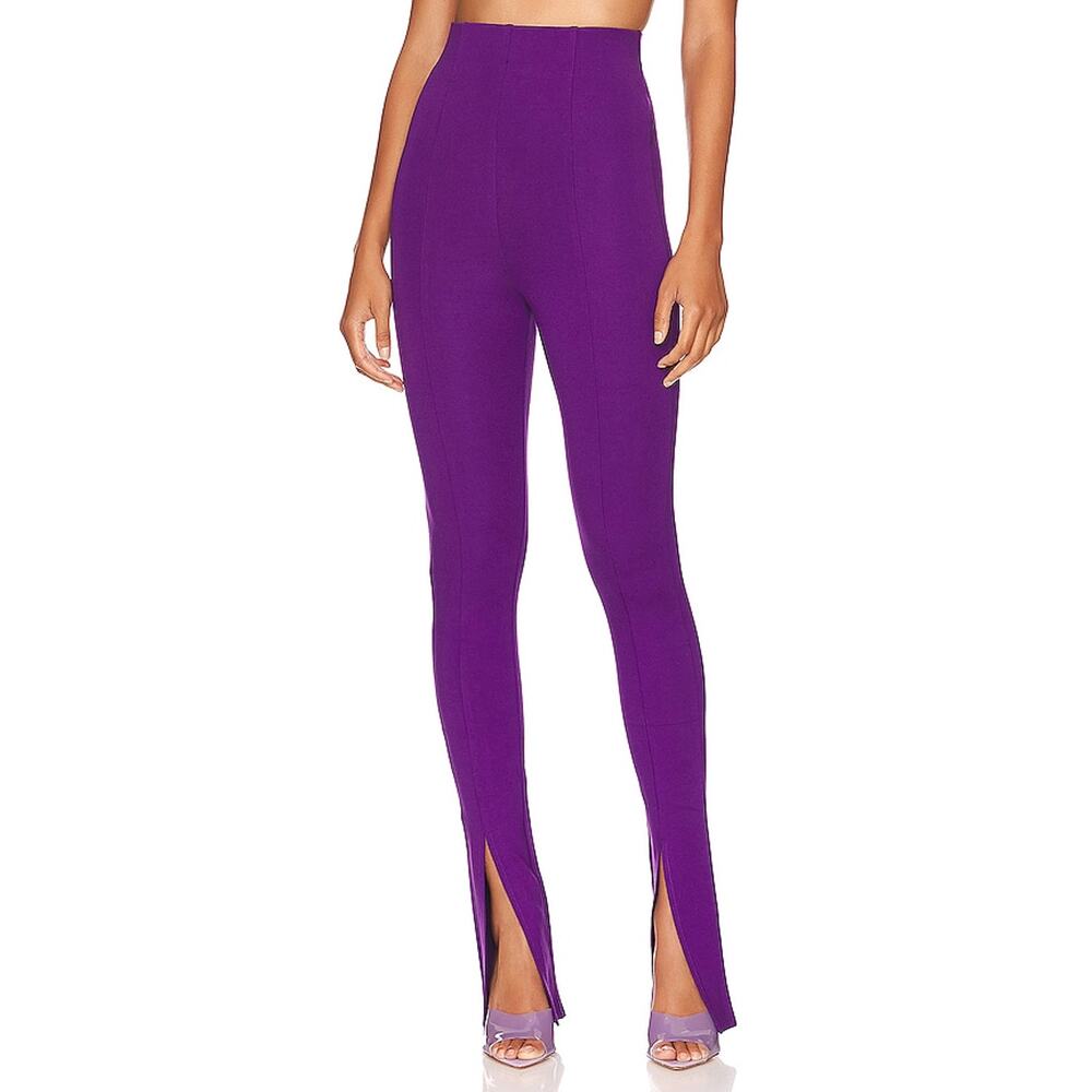 Lovers And Friends 'Montrose' Purple Split Hem Pant Size S